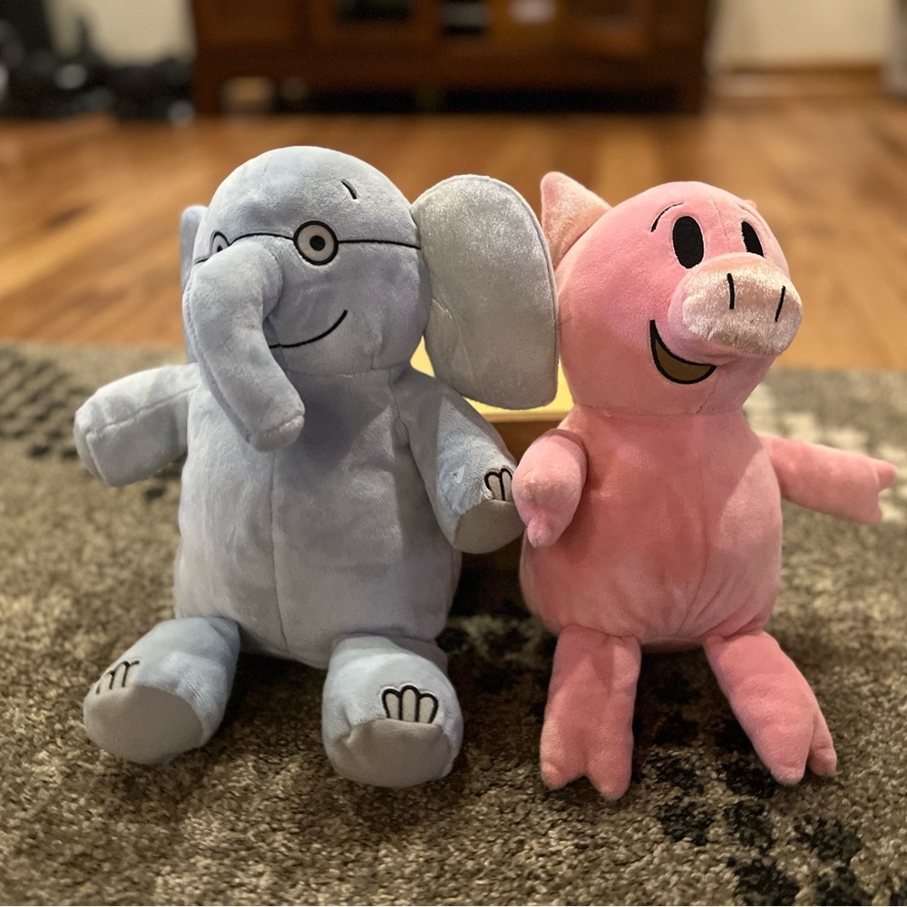 Elephant and Piggie Kohl’s Cares Plush Like New